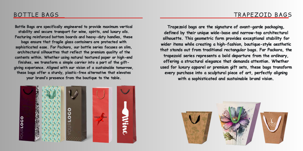 bottle bags & trapezoid bags